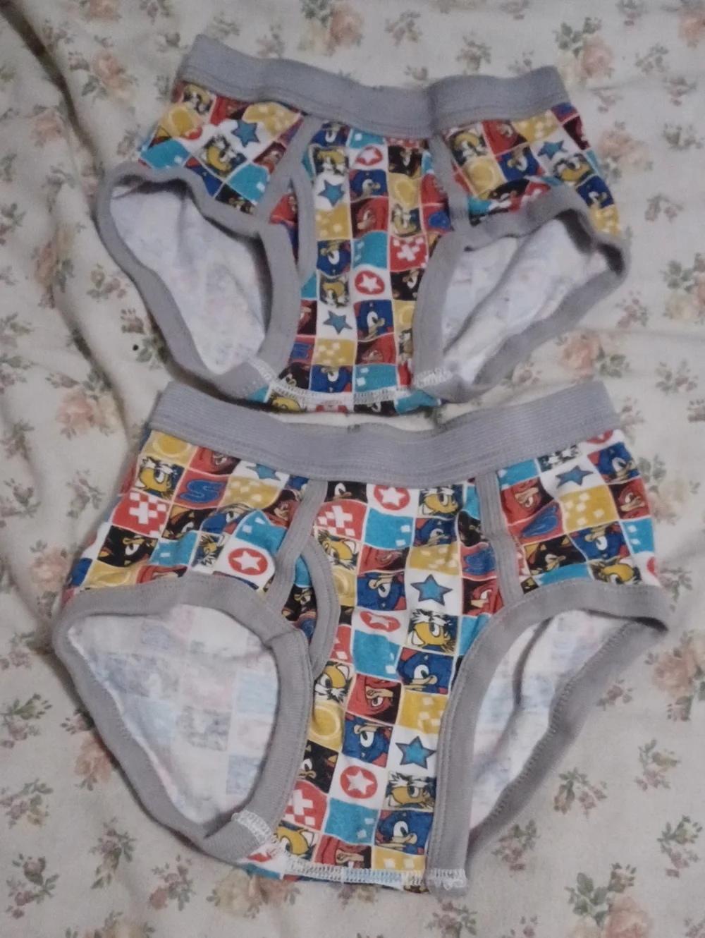 NEW Bundle Of 15 Sonic The Hedgehog Boys Briefs Underwear Size 8